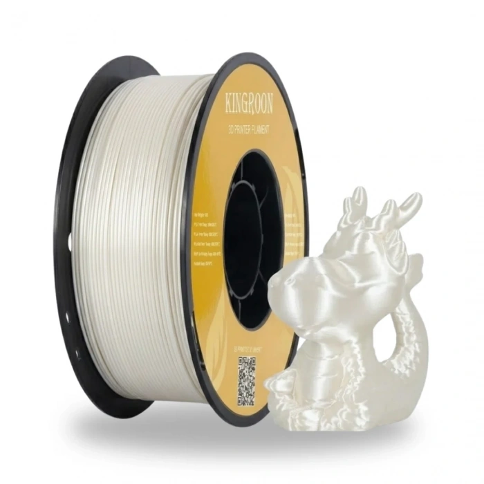 Kingroon Beyaz PLA Silk Filament 1.75 mm 1000gr