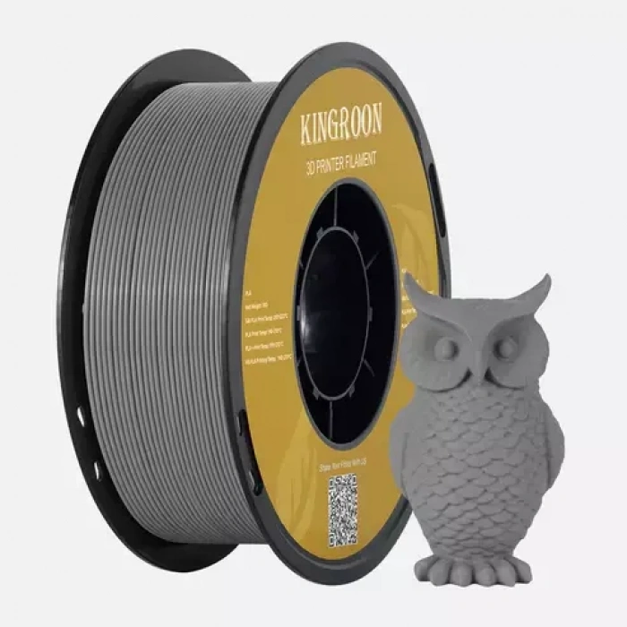 Kingroon Gri PLA Filament 1.75 mm 1000gr