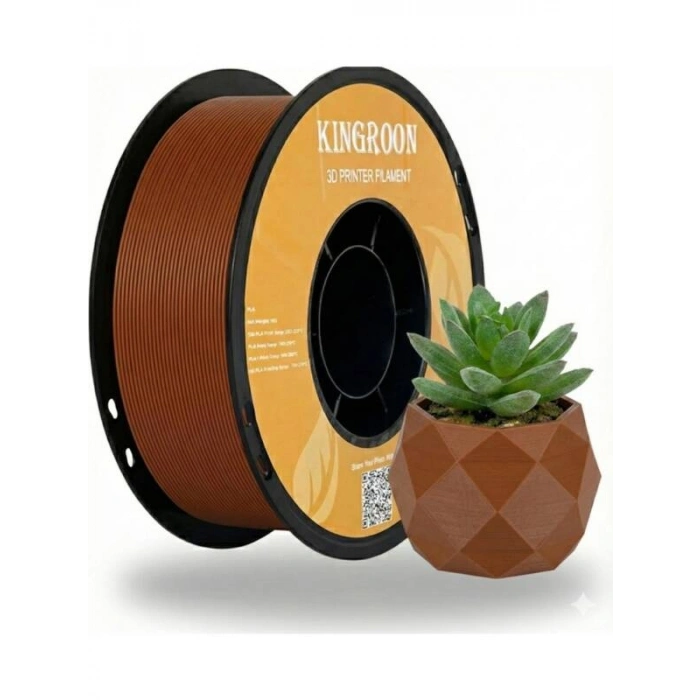 Kingroon Kahverengi PLA Filament 1.75 mm 1000gr