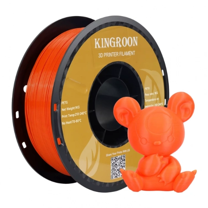 Kingroon Kırmızı PETG Filament 1.75 mm 1000gr