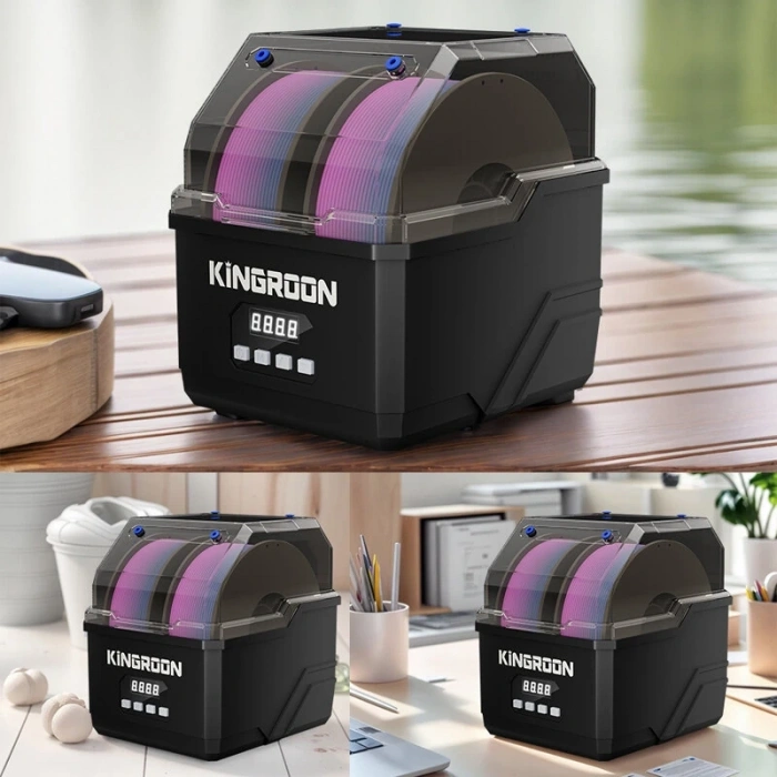 Kingroon KR02 Çift Makaralı Filament Kurutucu