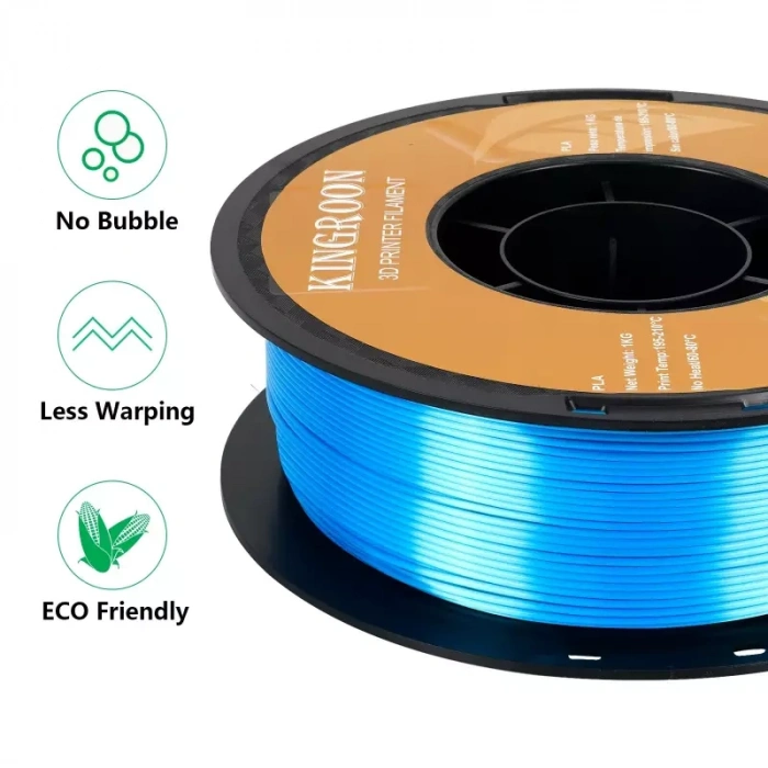 Kingroon Mavi PLA Silk Filament 1.75 mm 1000gr