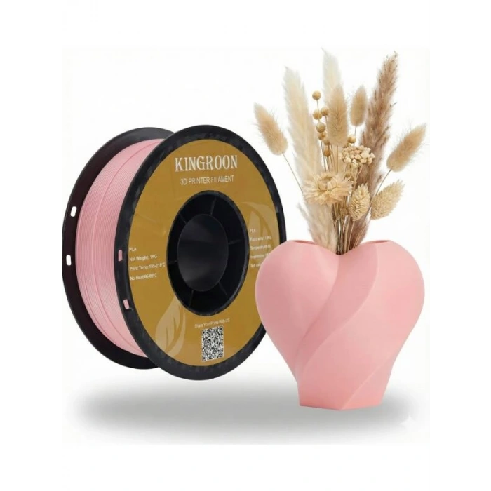 Kingroon Pembe PLA Filament 1.75 mm 1000gr