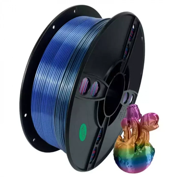 Kingroon Rainbow PLA Silk Gökkuşağı Evreni Filament 1.75 mm 1000gr