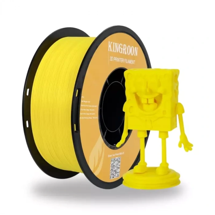 Kingroon Sarı Rapid PLA Filament 1.75 mm 1000gr