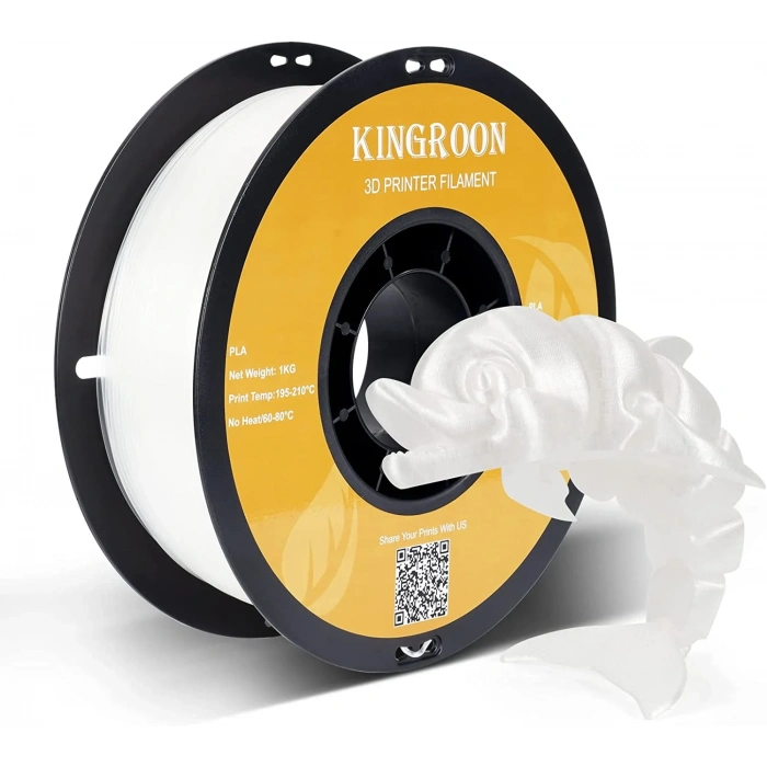 Kingroon Transparent PLA Filament 1.75 mm 1000gr