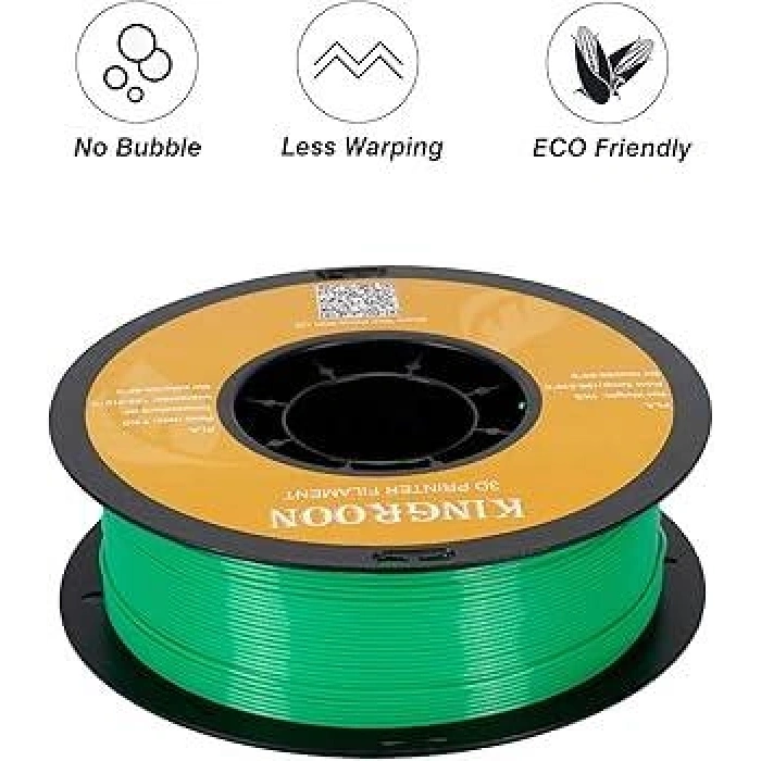 Kingroon Yeşil PLA Filament 1.75 mm 1000gr
