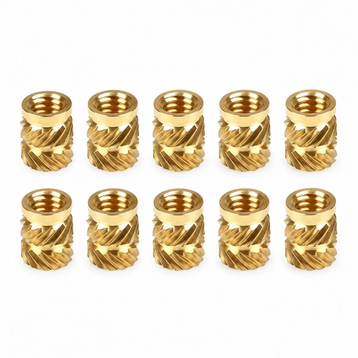 M3x5.75 Pirinç Insert - 10 Adet - 3D Baskı Uyumlu