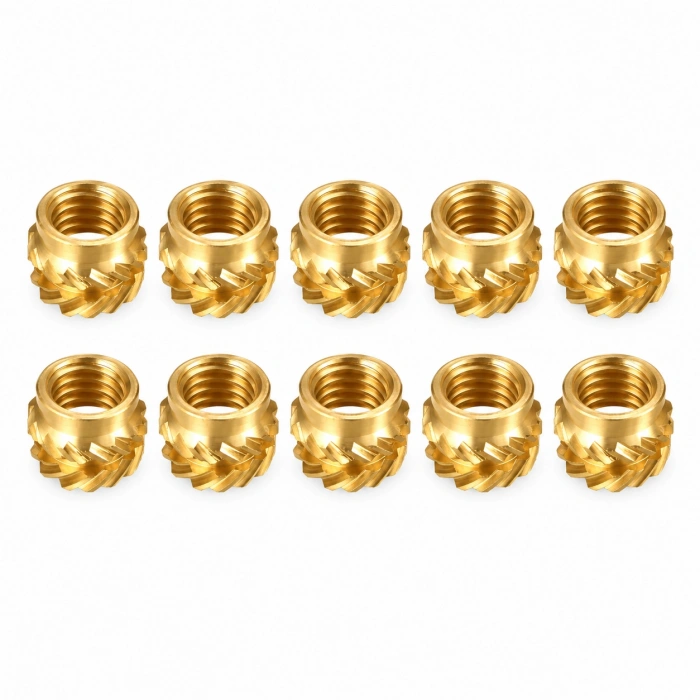 M4x4 Pirinç Insert - 10 Adet - 3D Baskı Uyumlu