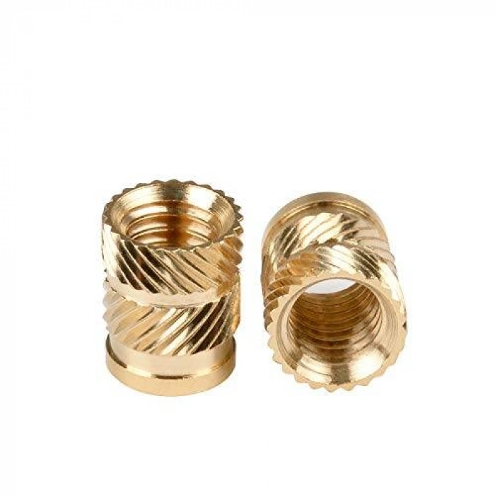 M4x8 Pirinç Insert - 10 Adet
