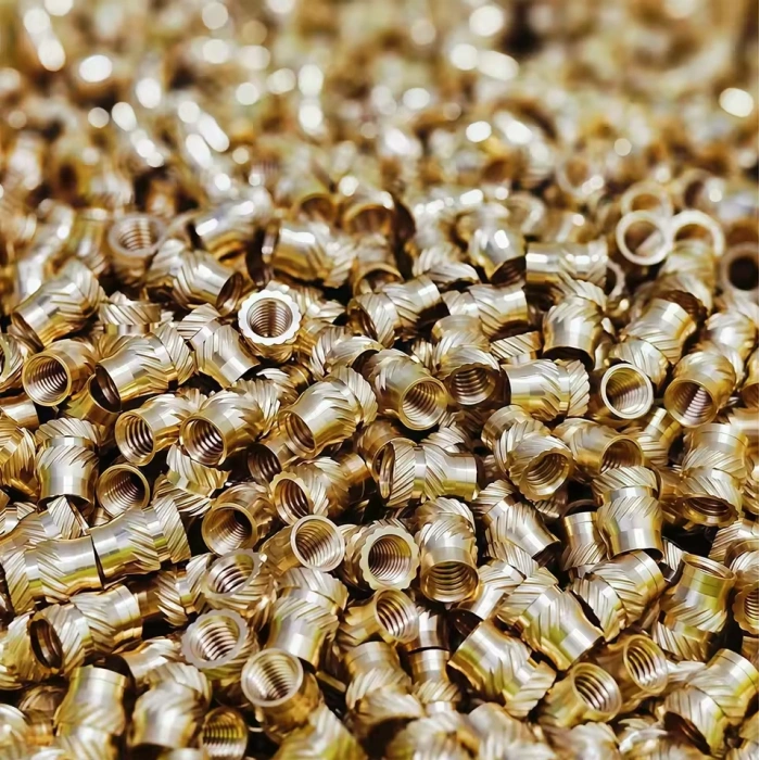 M4x8 Pirinç Insert - 10 Adet