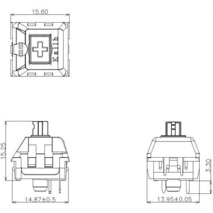 Mekanik Klavye Blue Switch - Clicker Switch