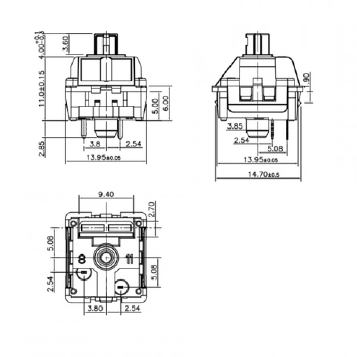 Mekanik Klavye Blue Switch - Clicker Switch