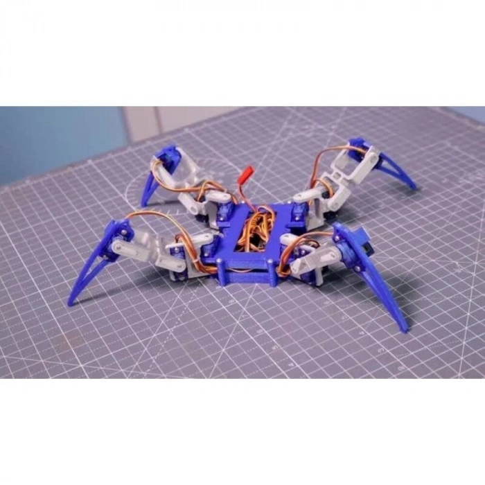 Örümcek Robot Gövdesi - 3D Baskı Seti