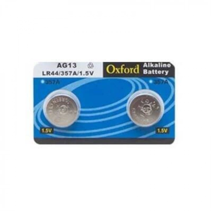 Oxford AG13 LR44 SR1154 Alkaline Düğme Pil - 2 Adet