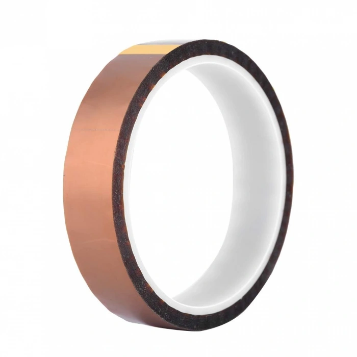 Polyamid (Kapton) Yüksek Sıcaklık İzolasyon Bandı - 20mm x 30metre