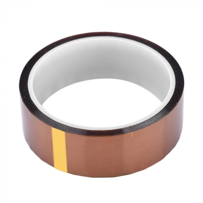Polyamid (Kapton) Yüksek Sıcaklık İzolasyon Bandı - 25mm x 30metre