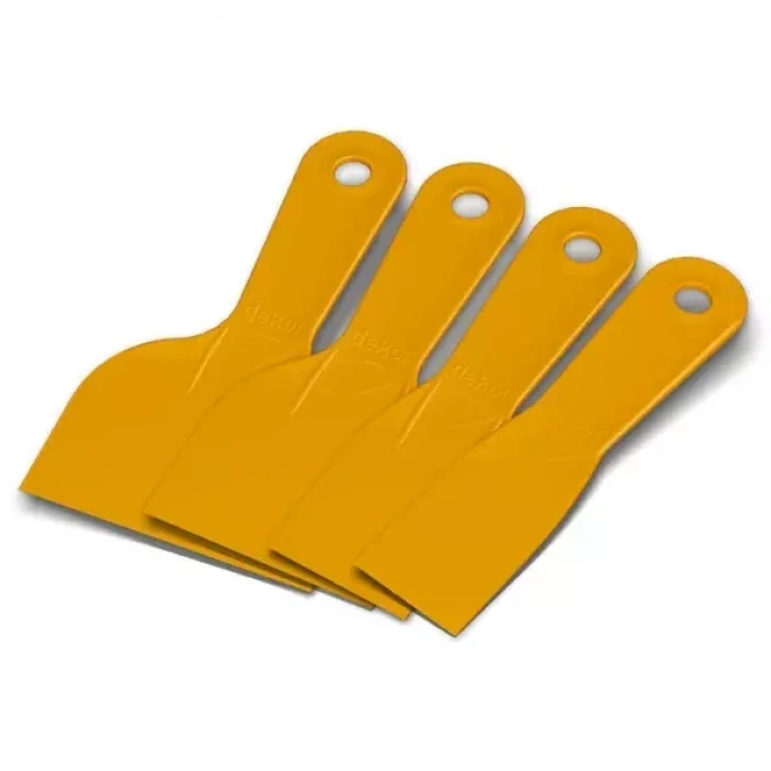Reçine Yazıcı Plastik Spatula - 4 Adet