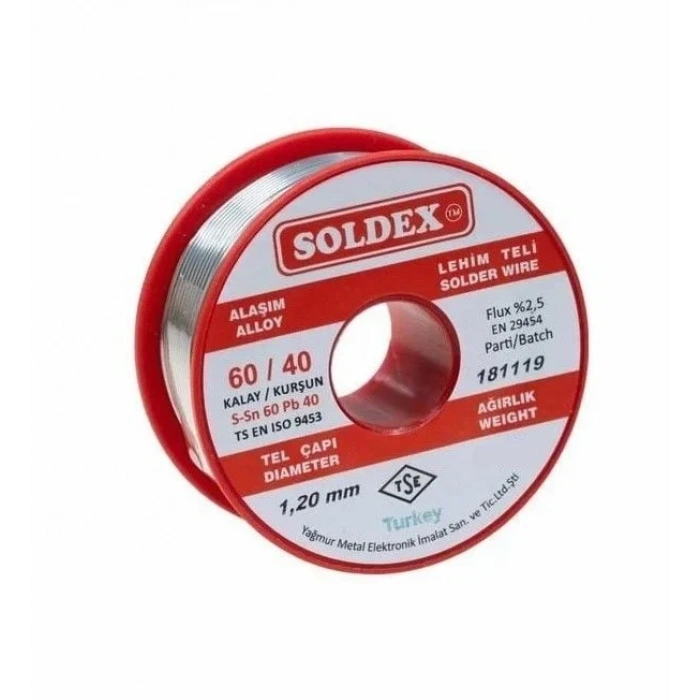 Soldex Lehim Teli - 1.20mm - 200gr