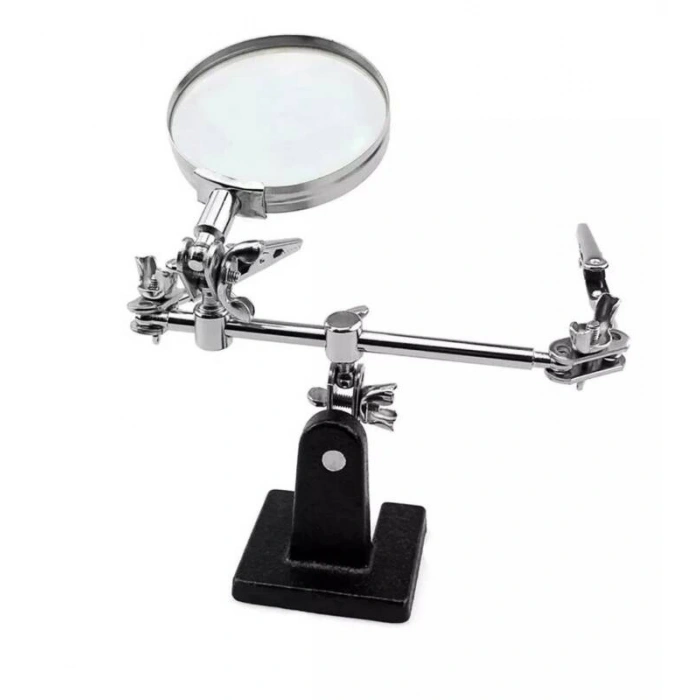 Üçüncü El Mercekli Tutucu - PCB Kart Tutucu