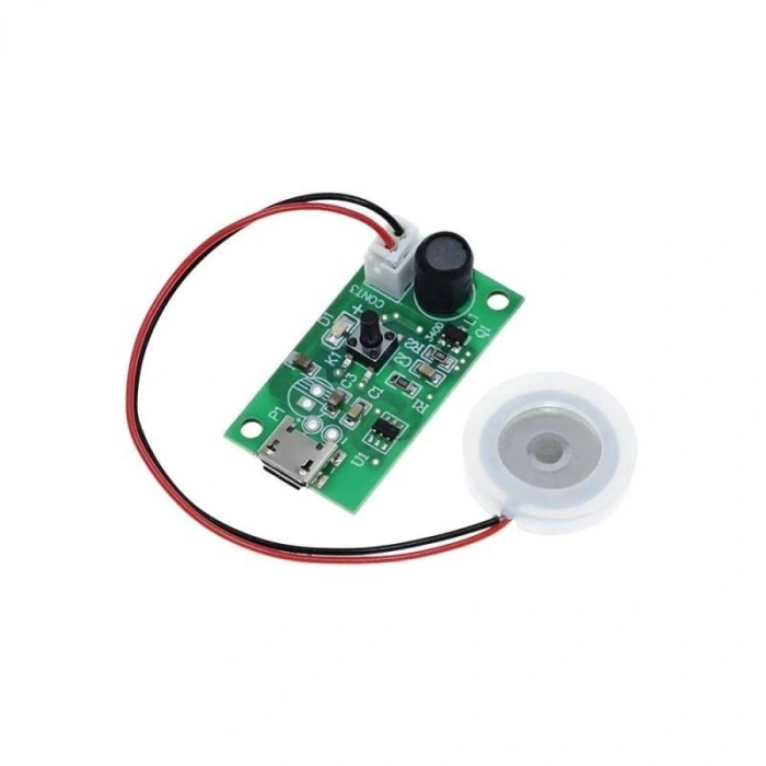 USB Ultrasonik Nem Buhar Yapıcı Modül - 5V Sis Yapıcı