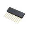 1x10 Pin 2.54 mm Stackable Header