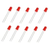 5mm Kırmızı Led Paketi - 10 Adet