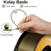 Kingroon 3 Renk Altın - Yeşil - Siyah PLA Silk Filament 1.75 mm 1000gr