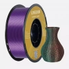 Kingroon 3 Renk Yeşil - Mor - Bakır PLA Silk Filament 1.75 mm 1000gr