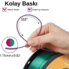 Kingroon Çift Renk Kırmızı - Yeşil PLA Silk Filament 1.75 mm 1000gr