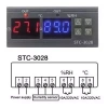 STC-3028 Dijital Sıcaklık Nem Ölçer Termostat AC110-220V 10A