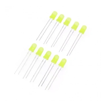 5mm Sarı Led Paketi - 10 Adet