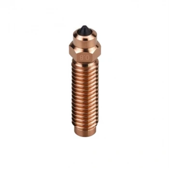 Elegoo Centauri Carbon - 0.8mm Sertleştirilmiş Çelik Uç Bakır Alaşım Nozzle