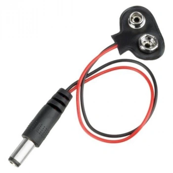 9V Pil Başlığı - Jack Kablolu