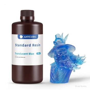 Anycubic Standart Reçine Yarısaydam Mavi 1 Kg