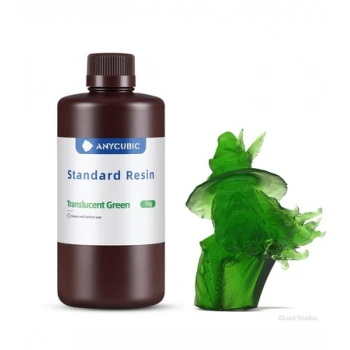 Anycubic Standart Reçine Yarısaydam Yeşil 1 Kg