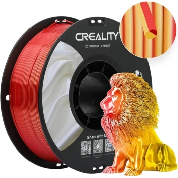 Creality Kırmızı - Altın CR-PLA Silk Filament 1.75 mm 1000gr