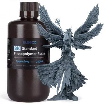 Elegoo 8K Standart Reçine Uzay Grisi 1 Kg