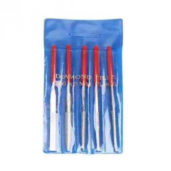 Elmas Uçlu El Zımparası Eğe Seti - 5 Adet