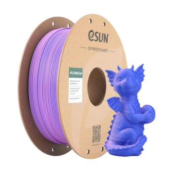 Esun Çift Renk Mor - Mavi PLA-Matte Filament 1.75 mm 1000gr