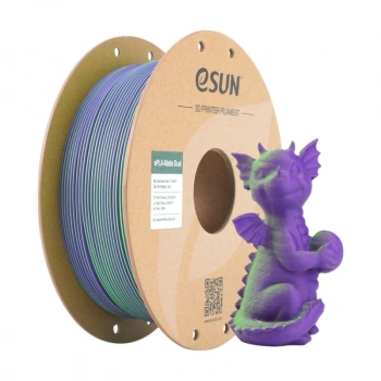 Esun Çift Renk Yeşil - Mor PLA-Matte Filament 1.75 mm 1000gr