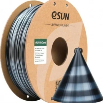 Esun Gümüş - Siyah ePLA-Silk Candy Filament 1.75 mm 1000gr