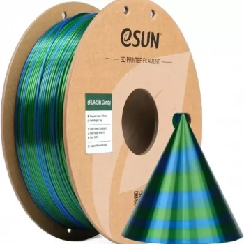 Esun Mavi - Yeşil ePLA-Silk Candy Filament 1.75 mm 1000gr