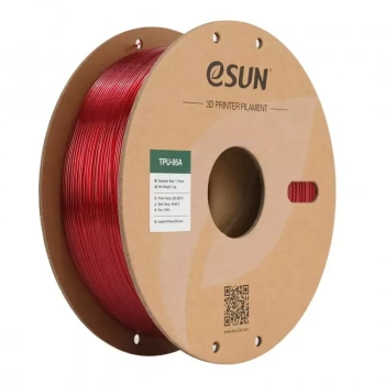 Esun Yarı Saydam Kırmızı Filament 1.75 mm 1000gr