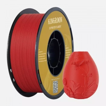 Kingroon Kırmızı PLA Matte Filament 1.75 mm 1000gr