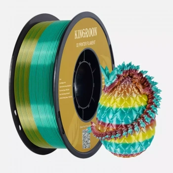 Kingroon Rainbow PLA Silk Gökkuşağı Makron Filament 1.75 mm 1000gr