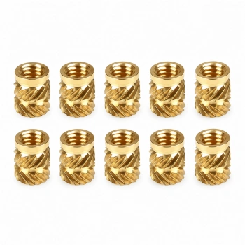 M3x5.75 Pirinç Insert - 10 Adet - 3D Baskı Uyumlu