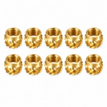 M4x4 Pirinç Insert - 10 Adet - 3D Baskı Uyumlu