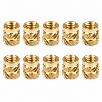 M5x5.8 Pirinç Insert - 10 Adet - 3D Baskı Uyumlu