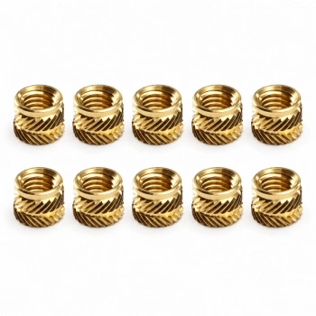 M6x6.8 Pirinç Insert - 10 Adet - 3D Baskı Uyumlu